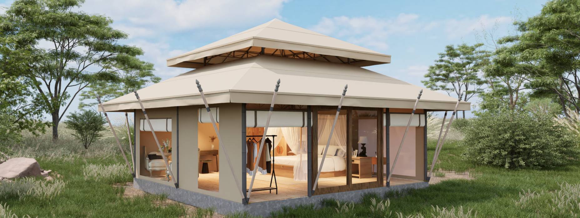 昌邑市户外野奢帐篷